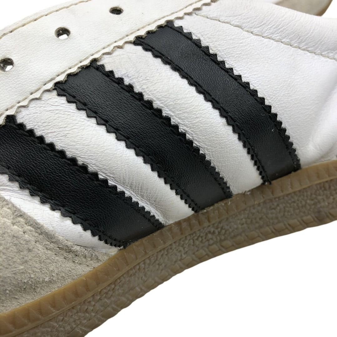 90s Adidas UNIVERSAL Sneakers 8 1/2 Men's 10.4" equivalent Vintage /saa014281 Men's 26.5cm genuine leather white type Vintage Second Hand