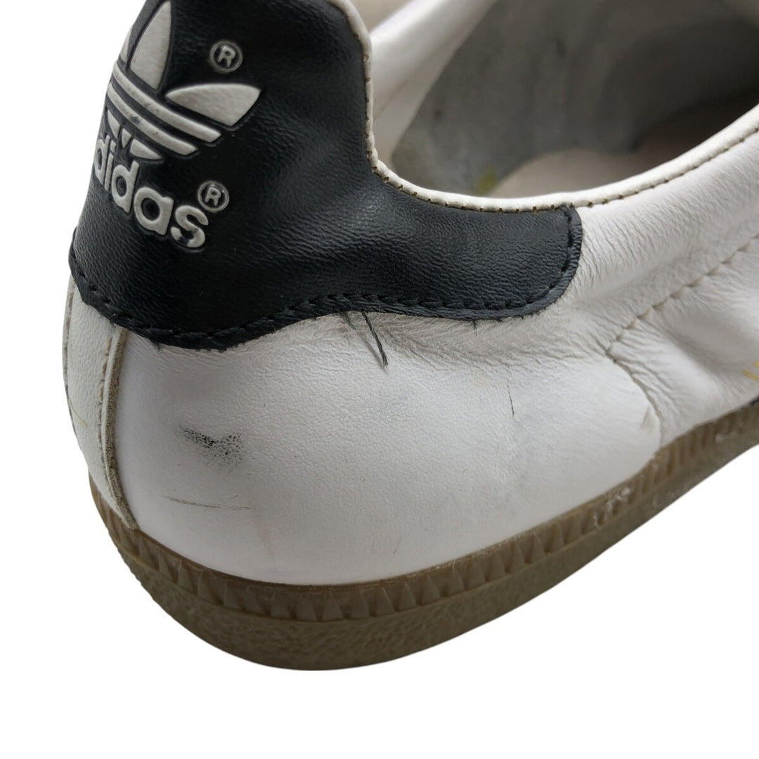90s Adidas UNIVERSAL Sneakers 8 1/2 Men's 10.4" equivalent Vintage /saa014281 Men's 26.5cm genuine leather white type Vintage Second Hand