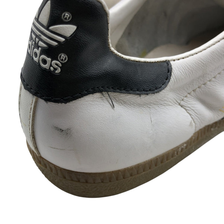 90s Adidas UNIVERSAL Sneakers 8 1/2 Men's 10.4" equivalent Vintage /saa014281 Men's 26.5cm genuine leather white type Vintage Second Hand
