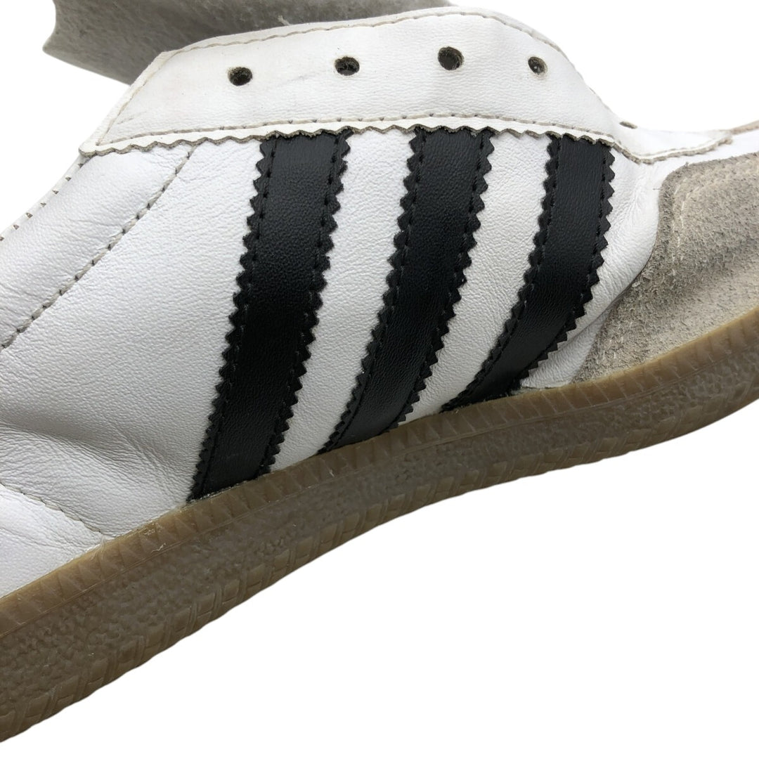 90s Adidas UNIVERSAL Sneakers 8 1/2 Men's 10.4" equivalent Vintage /saa014281 Men's 26.5cm genuine leather white type Vintage Second Hand