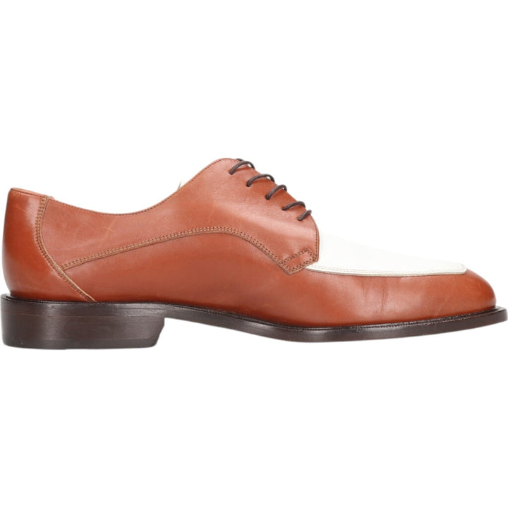 Florsheim IMPERIAL Imperial two-tone U-tip shoes, made in Italy, 9 1/2 Men's 27.5cm genuine leather brown type Vintage Second Hand