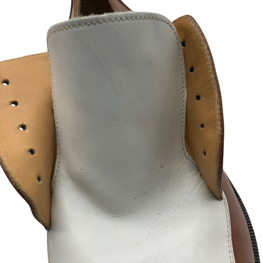 Florsheim IMPERIAL Imperial two-tone U-tip shoes, made in Italy, 9 1/2 Men's 27.5cm genuine leather brown type Vintage Second Hand