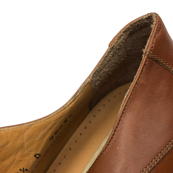 Florsheim IMPERIAL Imperial two-tone U-tip shoes, made in Italy, 9 1/2 Men's 27.5cm genuine leather brown type Vintage Second Hand