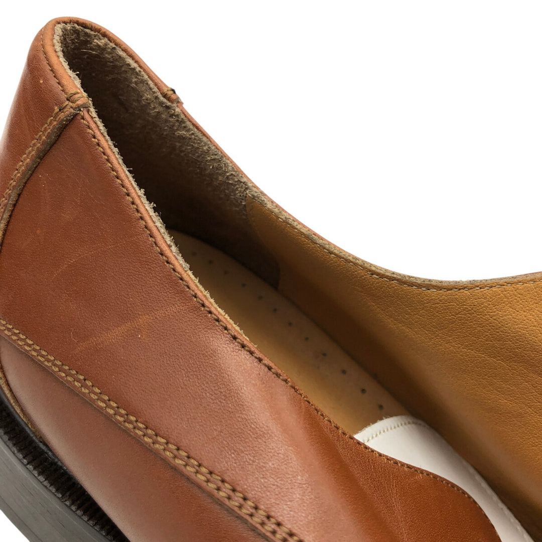 Florsheim IMPERIAL Imperial two-tone U-tip shoes, made in Italy, 9 1/2 Men's 27.5cm genuine leather brown type Vintage Second Hand