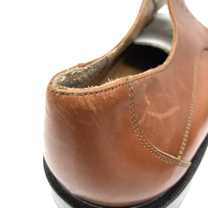 Florsheim IMPERIAL Imperial two-tone U-tip shoes, made in Italy, 9 1/2 Men's 27.5cm genuine leather brown type Vintage Second Hand