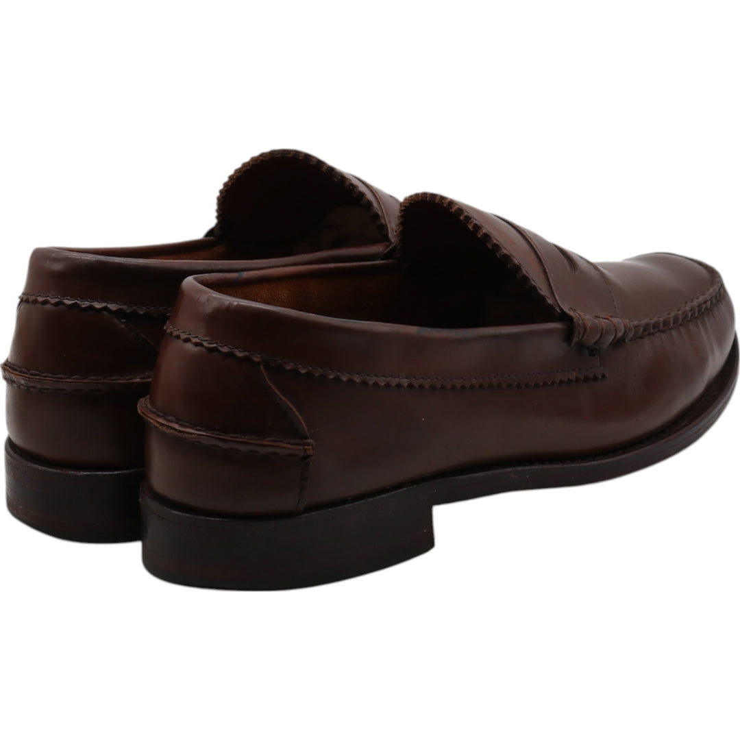 Allen Edmonds Kenwood Coin Loafers Made in USA 10 1/2 Men's 28.5cm genuine leather brown type Vintage Second Hand