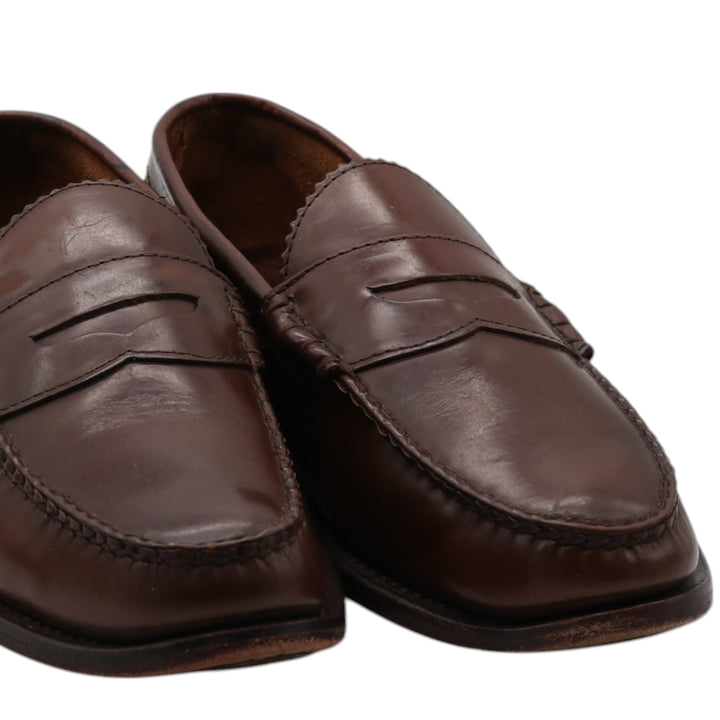 Allen Edmonds Kenwood Coin Loafers Made in USA 10 1/2 Men's 28.5cm genuine leather brown type Vintage Second Hand