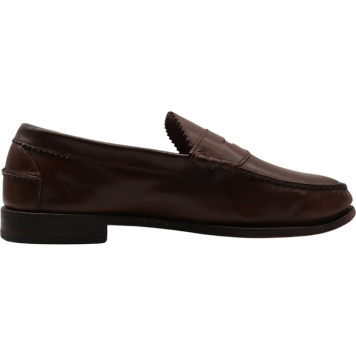 Allen Edmonds Kenwood Coin Loafers Made in USA 10 1/2 Men's 28.5cm genuine leather brown type Vintage Second Hand