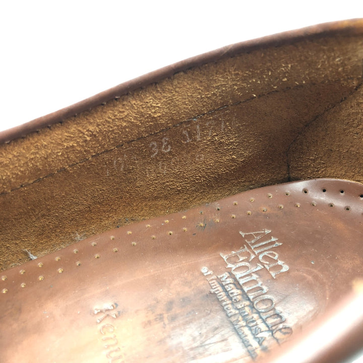 Allen Edmonds Kenwood Coin Loafers Made in USA 10 1/2 Men's 28.5cm genuine leather brown type Vintage Second Hand