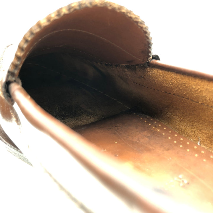 Allen Edmonds Kenwood Coin Loafers Made in USA 10 1/2 Men's 28.5cm genuine leather brown type Vintage Second Hand