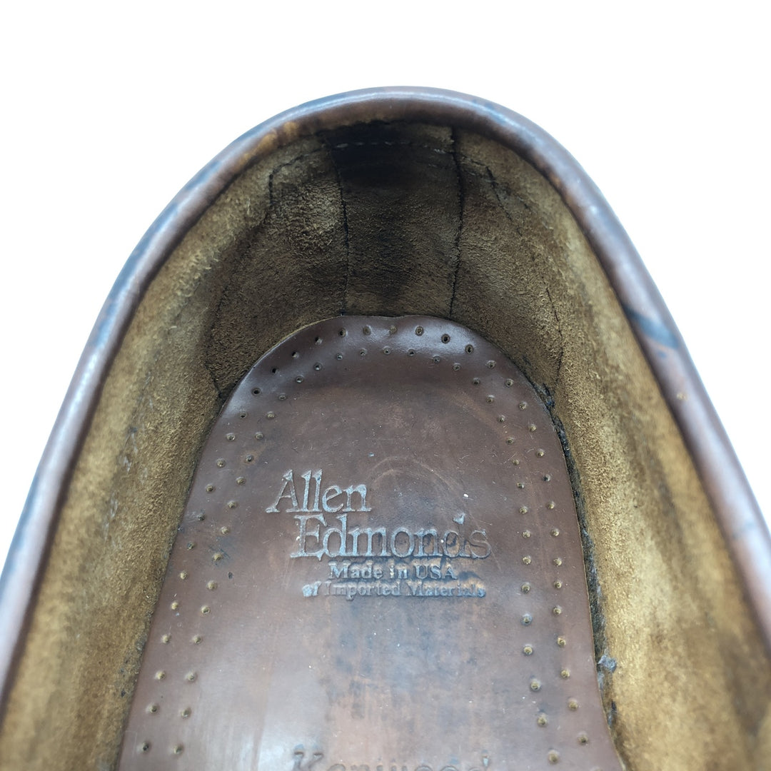 Allen Edmonds Kenwood Coin Loafers Made in USA 10 1/2 Men's 28.5cm genuine leather brown type Vintage Second Hand
