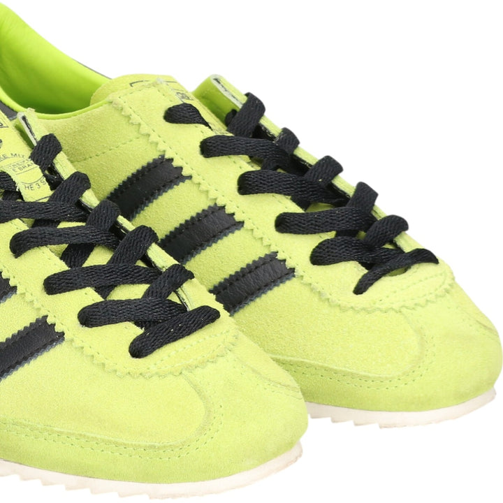 Adidas ZURRO SPZL BOLD Sneakers 6 Women's 24.5cm suede green type yellow green Vintage Second Hand