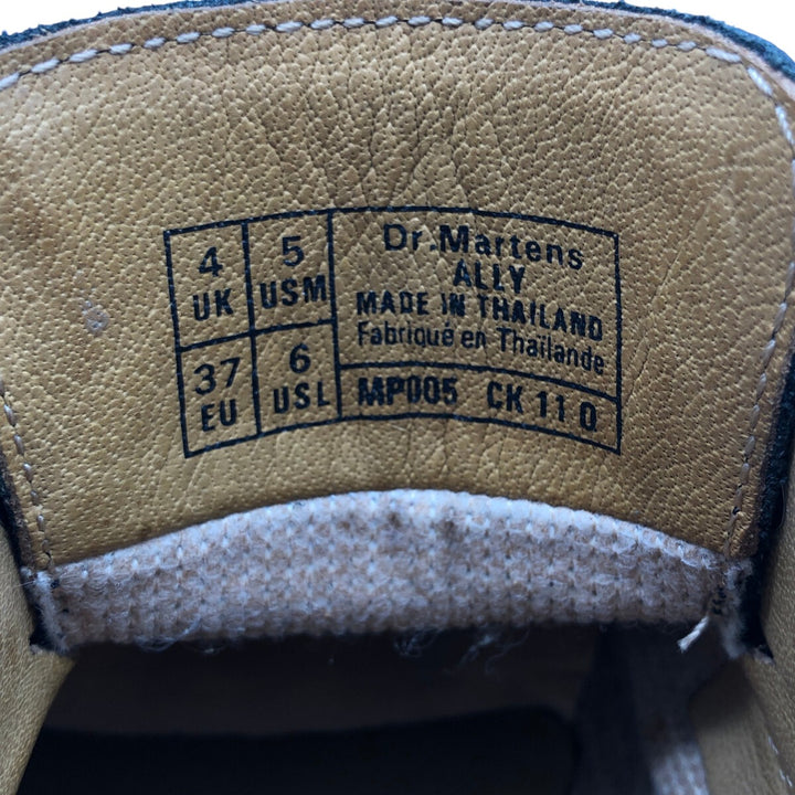 Dr. Martens ALLY 3-hole shoes 4 Women's 23.0cm genuine leather black type Vintage Second Hand