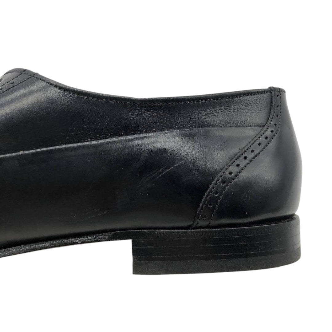 Bostonian Straight Tip Shoes, Made in USA, Size 11 N Men's 29.0cm unclear black type Vintage Second Hand