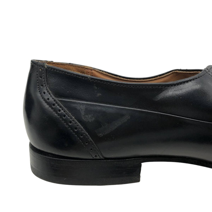 Bostonian Straight Tip Shoes, Made in USA, Size 11 N Men's 29.0cm unclear black type Vintage Second Hand