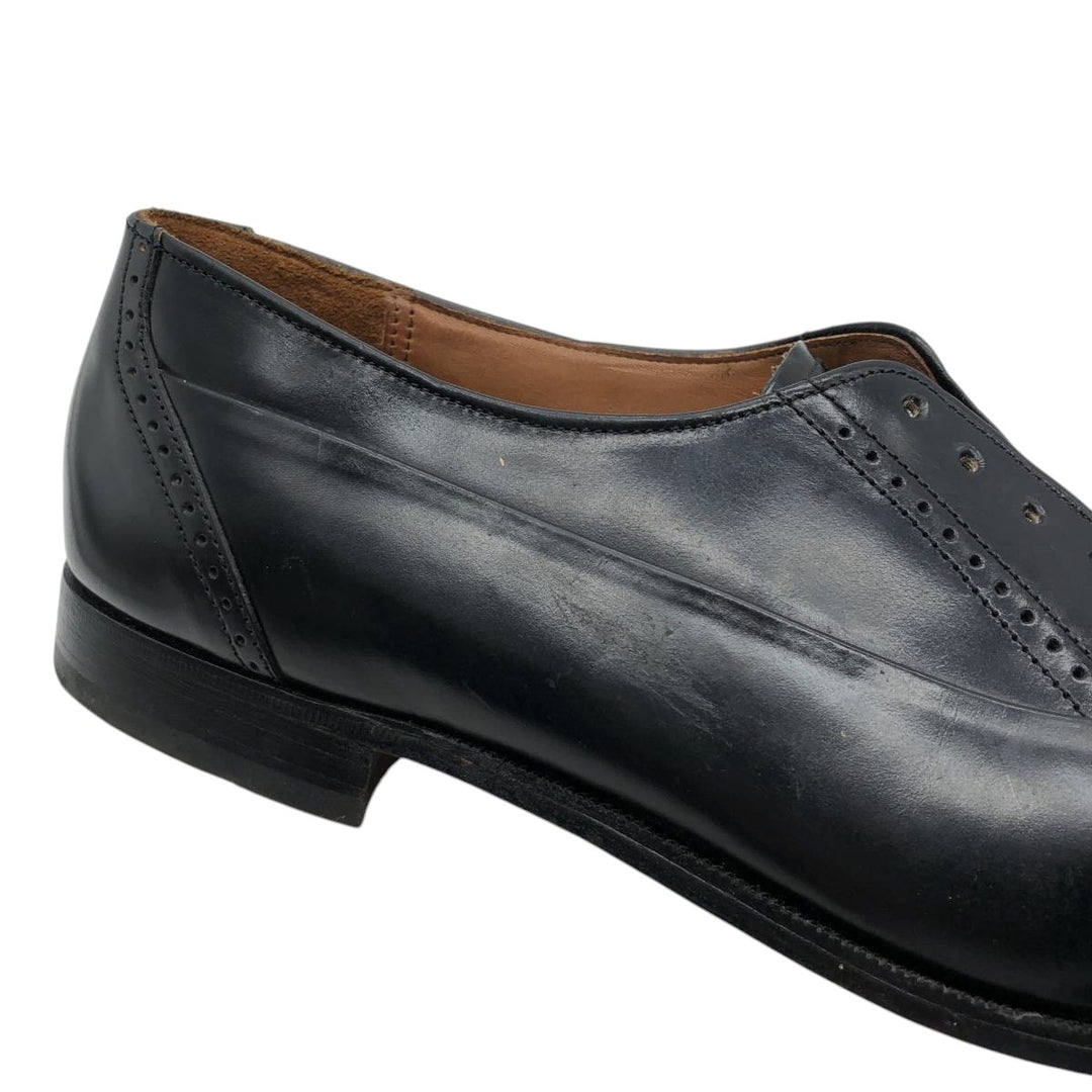 Bostonian Straight Tip Shoes, Made in USA, Size 11 N Men's 29.0cm unclear black type Vintage Second Hand