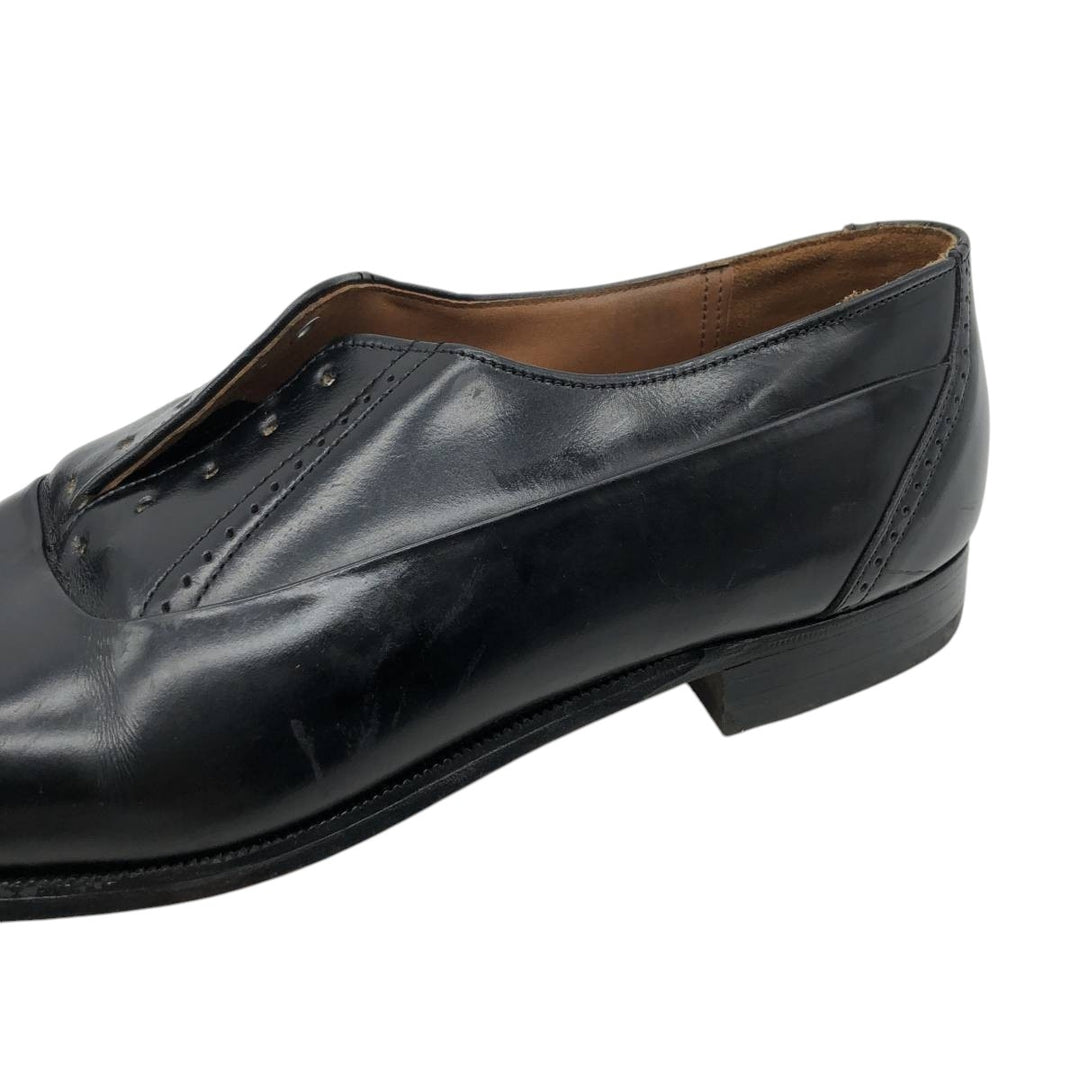 Bostonian Straight Tip Shoes, Made in USA, Size 11 N Men's 29.0cm unclear black type Vintage Second Hand