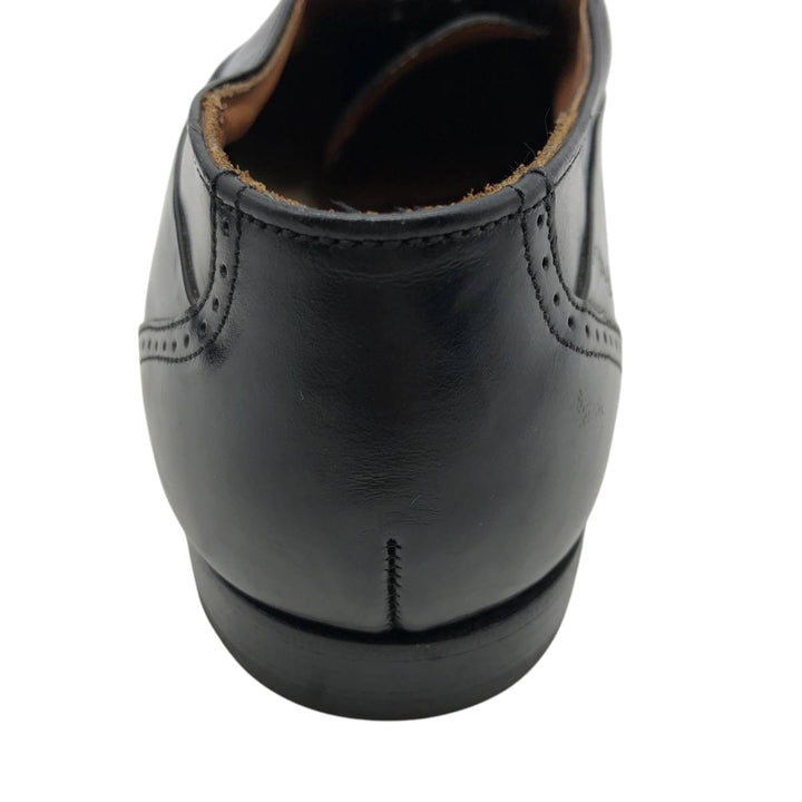 Bostonian Straight Tip Shoes, Made in USA, Size 11 N Men's 29.0cm unclear black type Vintage Second Hand