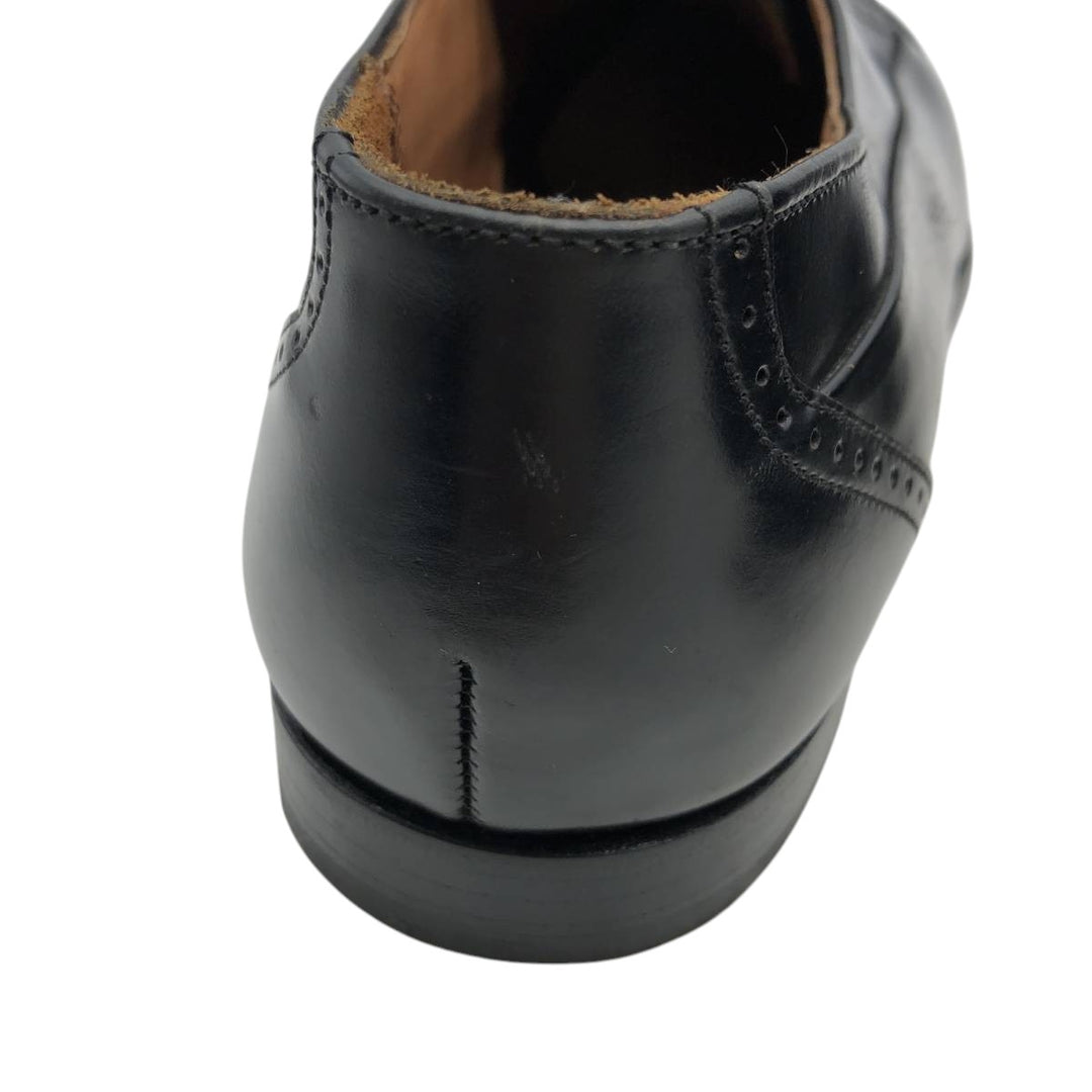 Bostonian Straight Tip Shoes, Made in USA, Size 11 N Men's 29.0cm unclear black type Vintage Second Hand