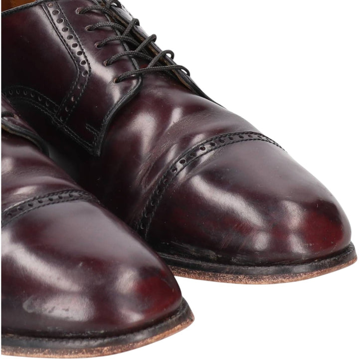 Cole Haan Straight Tip Shoes 10 1/2 Men's 28.5cm genuine leather brown type Vintage Second Hand