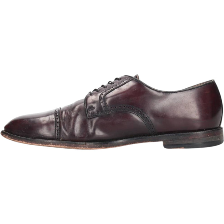 Cole Haan Straight Tip Shoes 10 1/2 Men's 28.5cm genuine leather brown type Vintage Second Hand