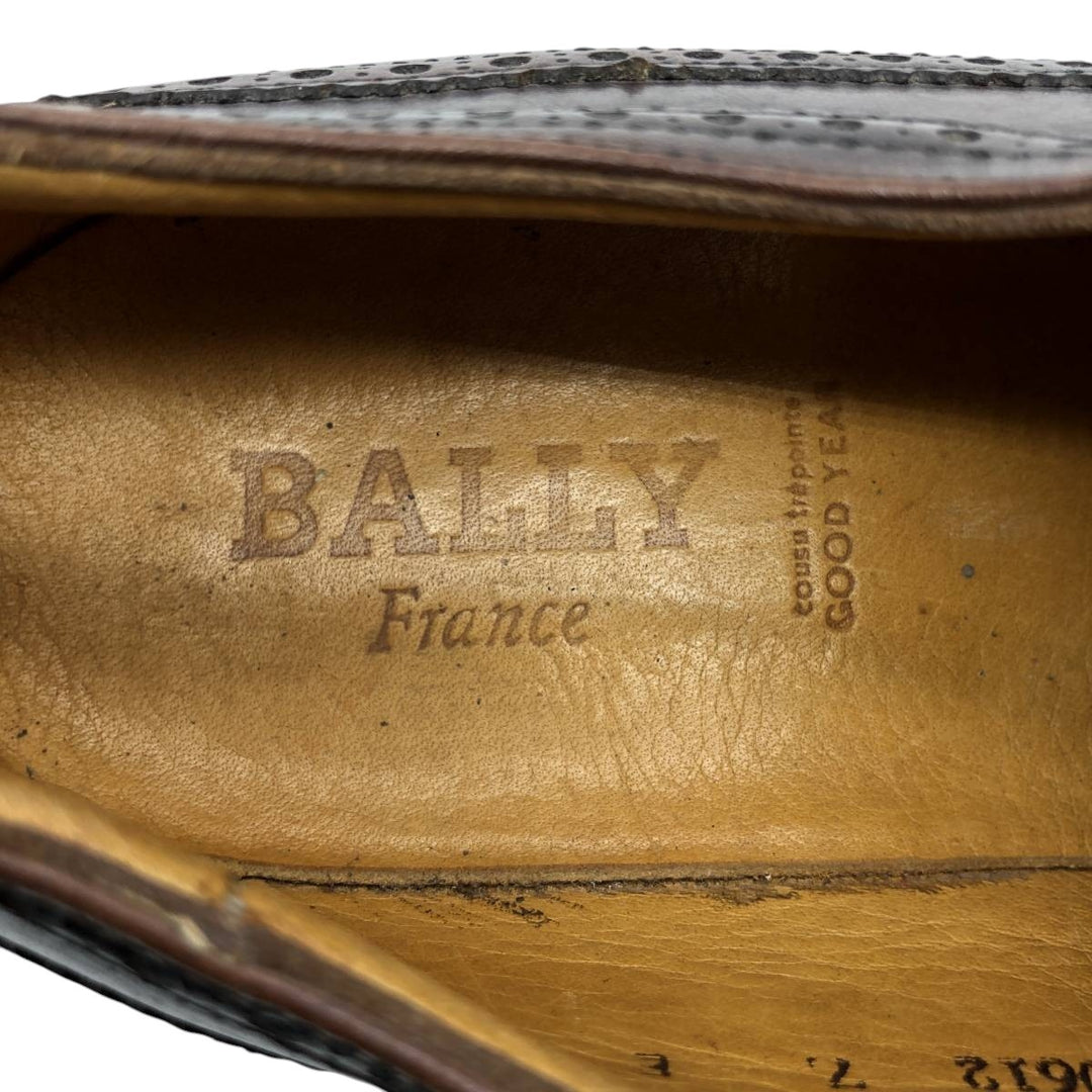 Cole Haan Straight Tip Shoes 10 1/2 Men's 28.5cm genuine leather brown type Vintage Second Hand