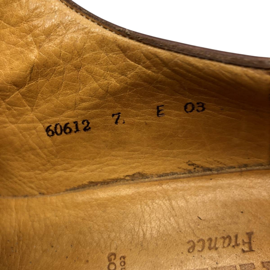 Cole Haan Straight Tip Shoes 10 1/2 Men's 28.5cm genuine leather brown type Vintage Second Hand