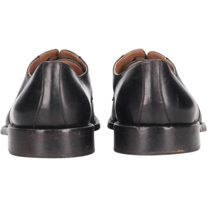 ZILLIONI square-toe straight-tip shoes, made in Italy, size 8M Men's 26.0cm genuine leather black type Vintage Second Hand