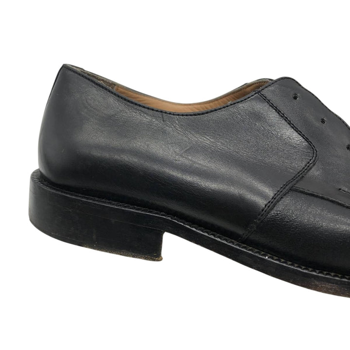 ZILLIONI square-toe straight-tip shoes, made in Italy, size 8M Men's 26.0cm genuine leather black type Vintage Second Hand
