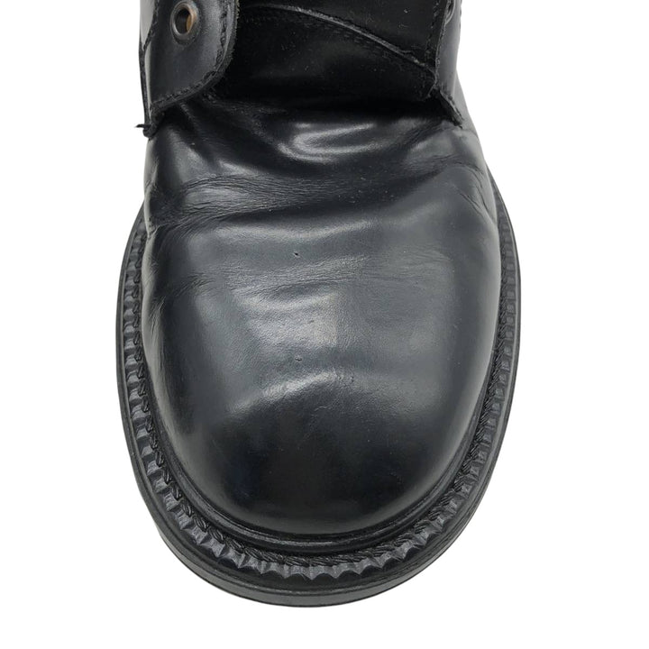 J.Crew 7 1/2" Leather Boots, Made in Italy Men's 25.5cm genuine leather black type Vintage Second Hand