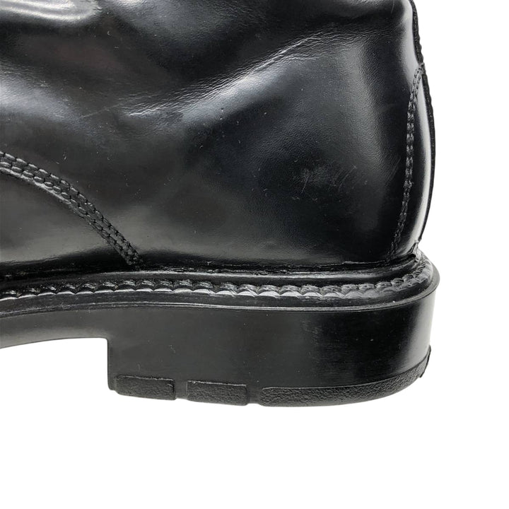 J.Crew 7 1/2" Leather Boots, Made in Italy Men's 25.5cm genuine leather black type Vintage Second Hand