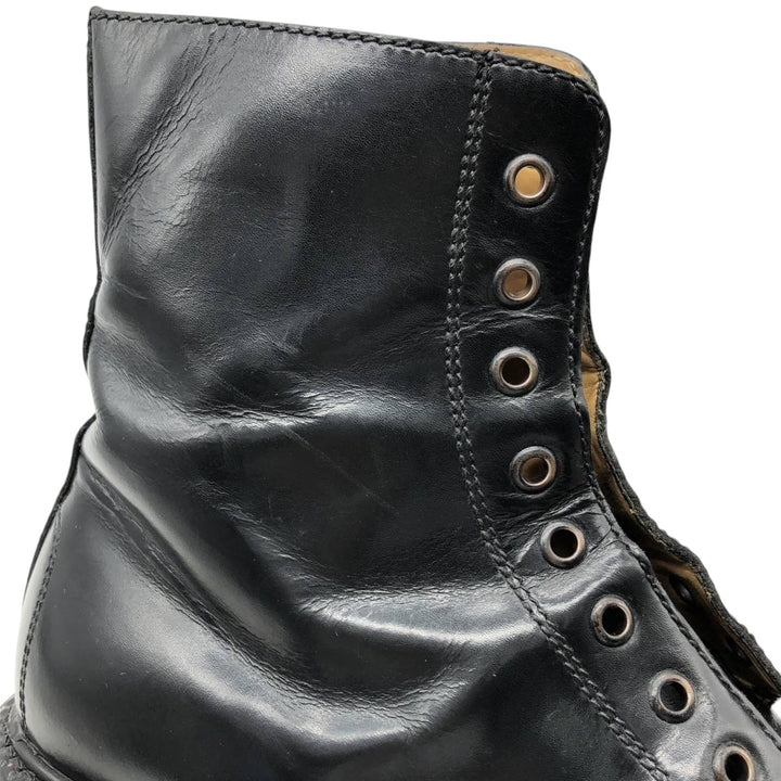 J.Crew 7 1/2" Leather Boots, Made in Italy Men's 25.5cm genuine leather black type Vintage Second Hand