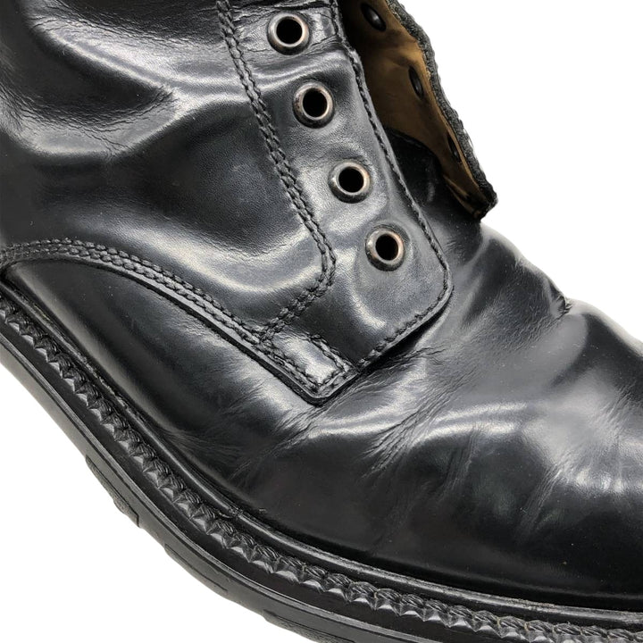 J.Crew 7 1/2" Leather Boots, Made in Italy Men's 25.5cm genuine leather black type Vintage Second Hand