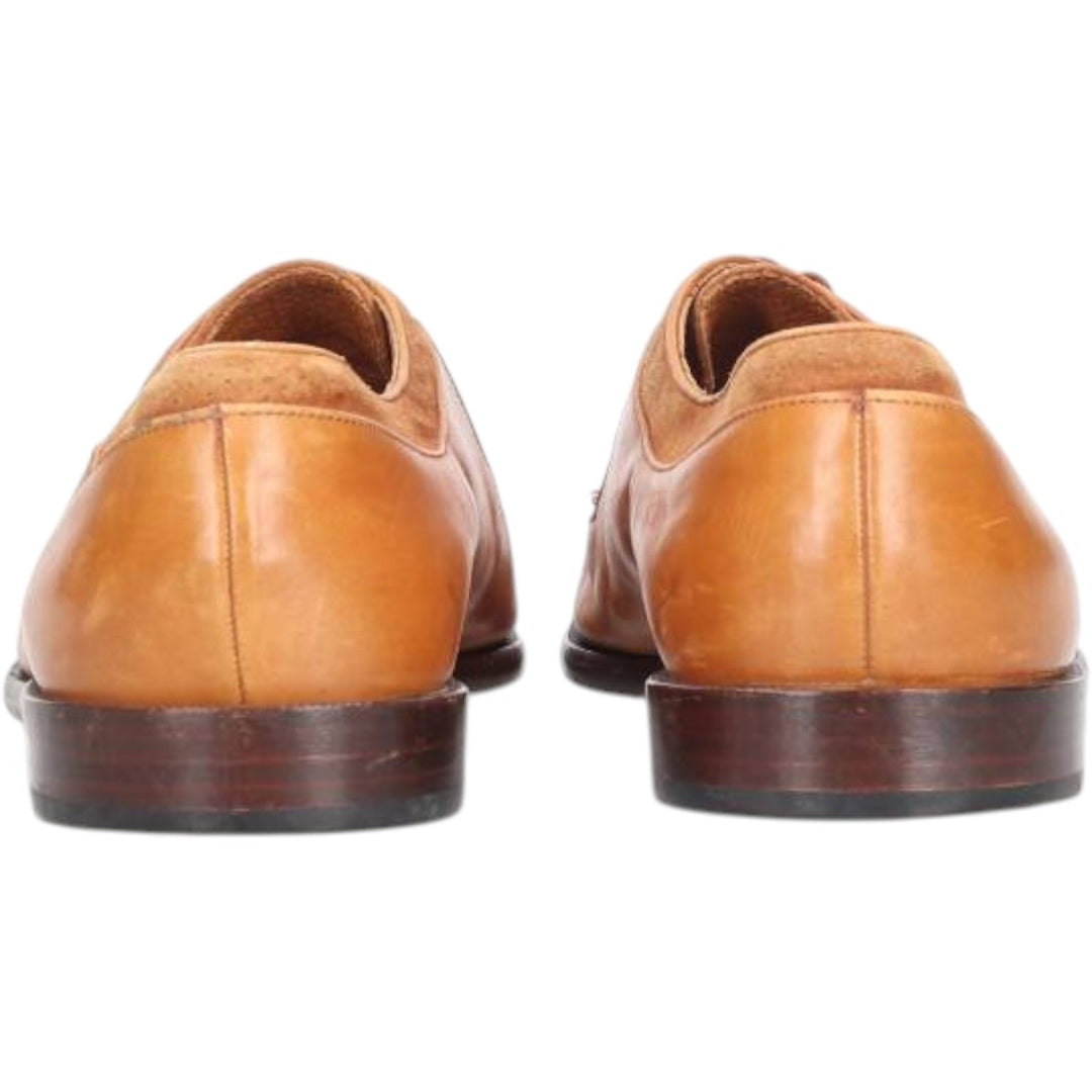Bally Continentals U-tip shoes, Swiss made, size 10E Men's 28.5cm Genuine Leather Suede brown type Vintage Second Hand