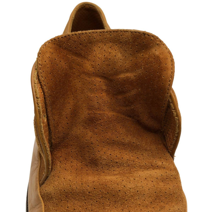 Bally Continentals U-tip shoes, Swiss made, size 10E Men's 28.5cm Genuine Leather Suede brown type Vintage Second Hand