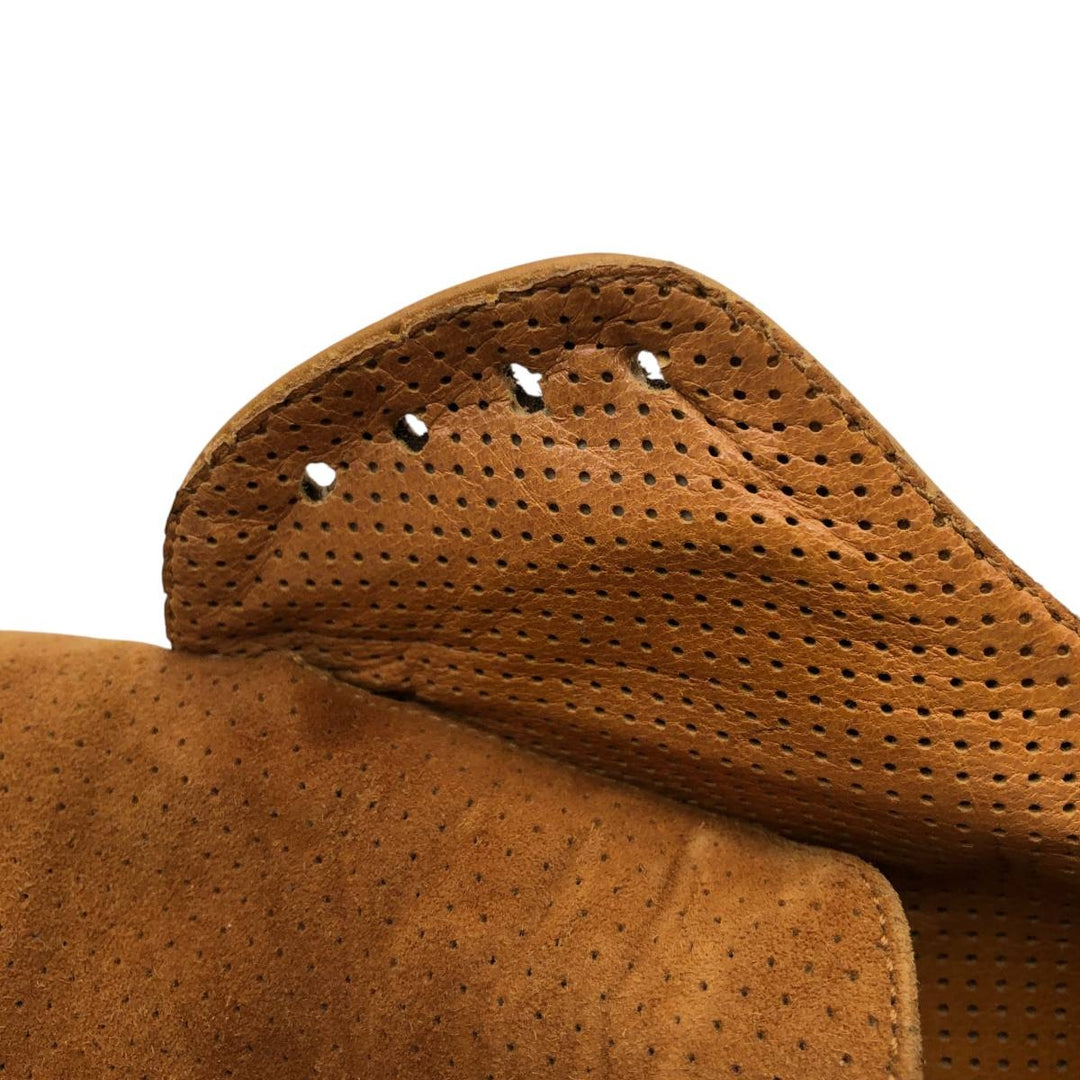Bally Continentals U-tip shoes, Swiss made, size 10E Men's 28.5cm Genuine Leather Suede brown type Vintage Second Hand