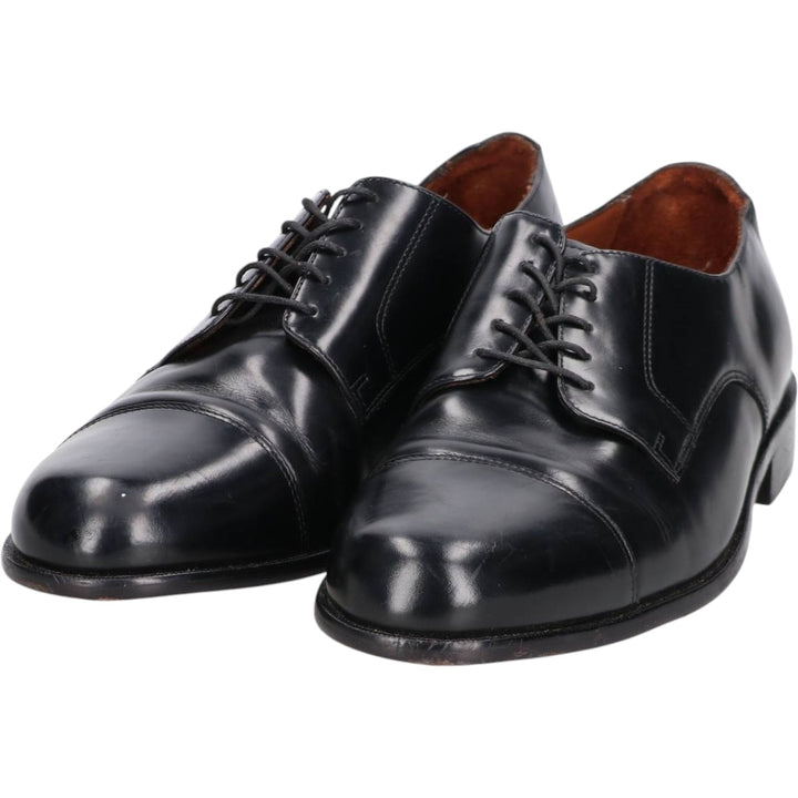 Bostonian Classics Straight Tip Shoes 9W Men's 27.0cm genuine leather black type Vintage Second Hand