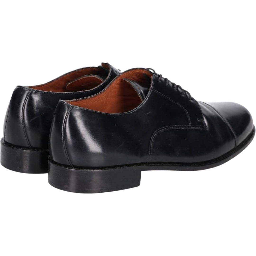 Bostonian Classics Straight Tip Shoes 9W Men's 27.0cm genuine leather black type Vintage Second Hand