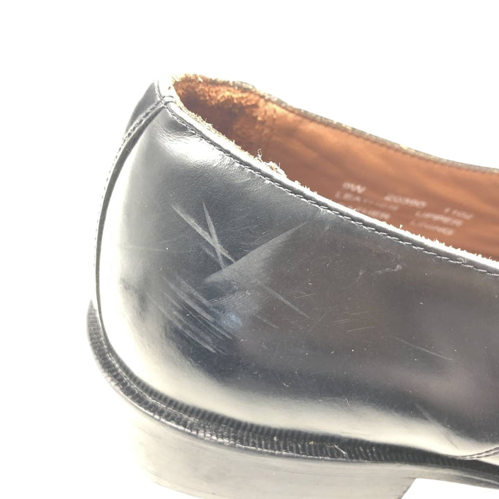 Bostonian Classics Straight Tip Shoes 9W Men's 27.0cm genuine leather black type Vintage Second Hand