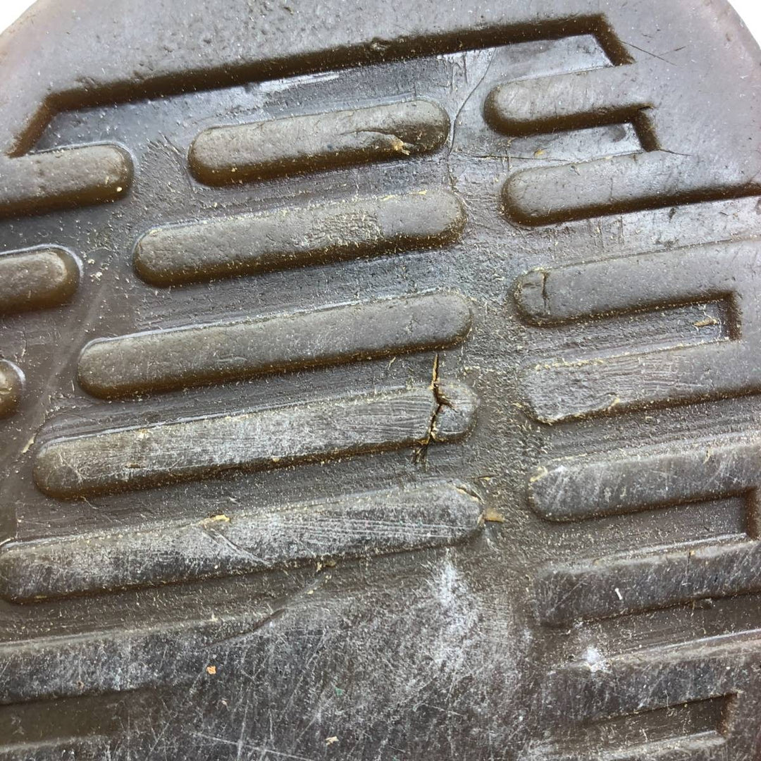 Dr. Martens Steel Toe 10-Eye Boots, Size 8 Men's 27.0cm unclear red type reddish brown Vintage Second Hand