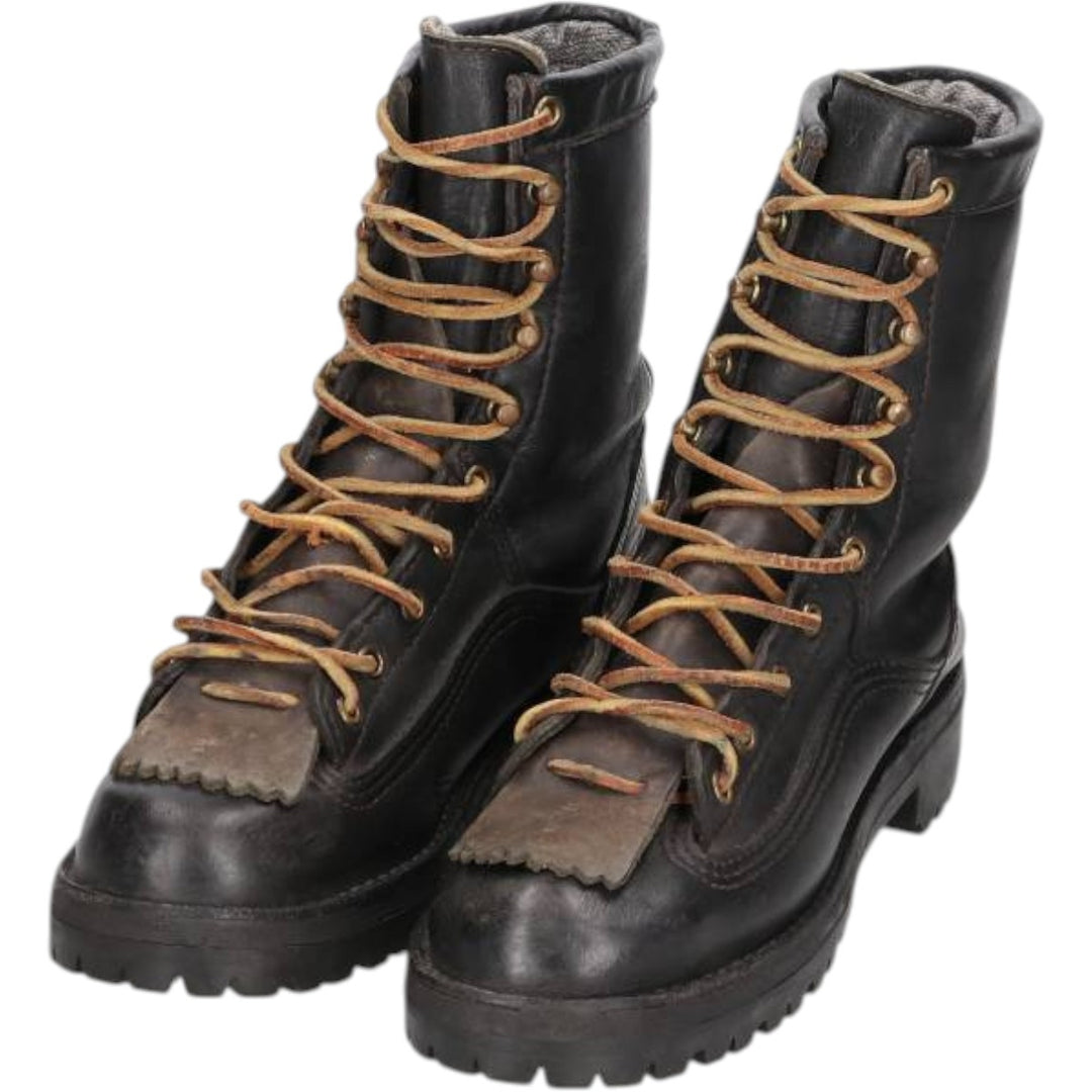90s Danner GORE-TEX Quilted Tan Work Boots, Made in USA, Men's Size 9.8", Vintage /saa014357 Men's 25.0cm genuine leather black type Vintage Second Hand