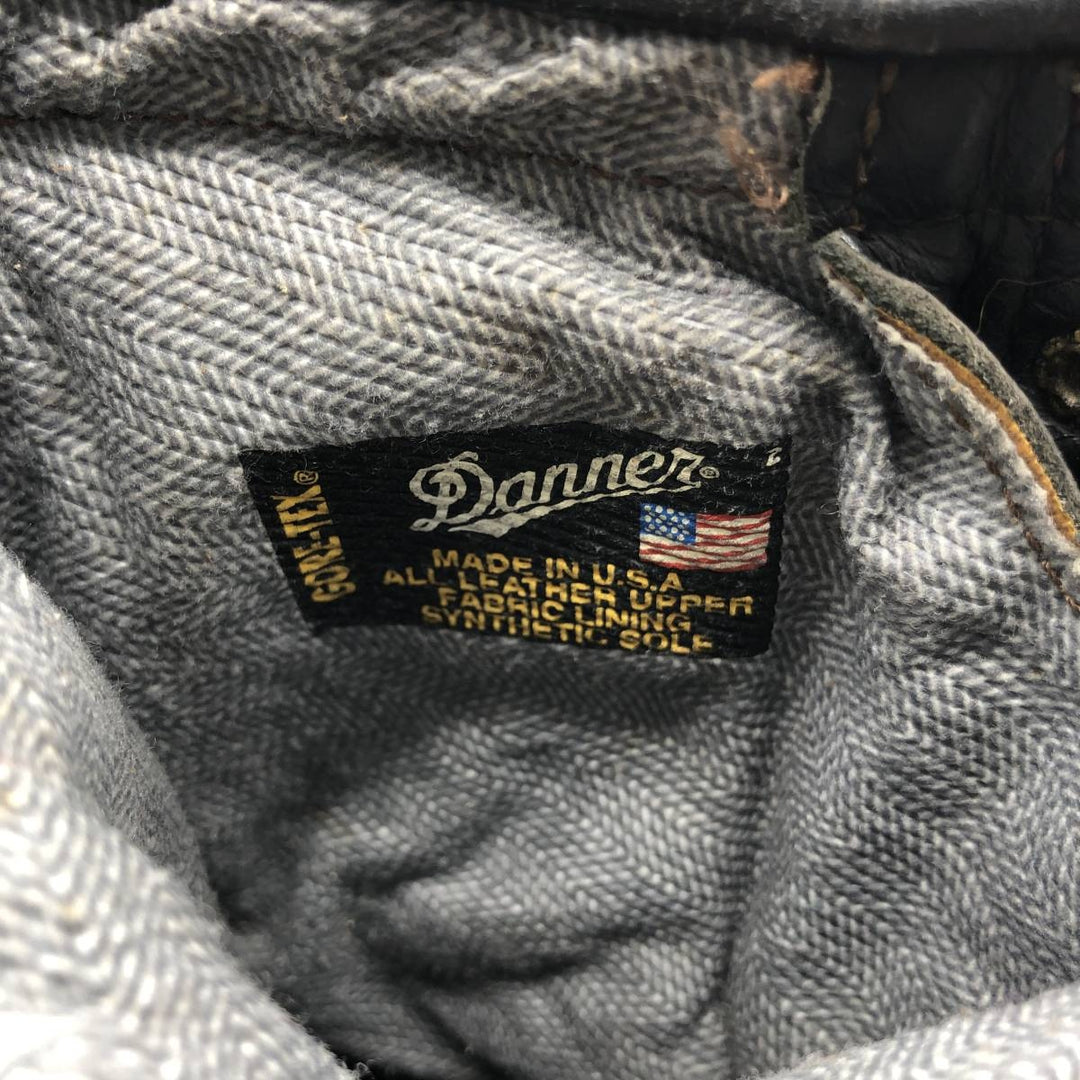 90s Danner GORE-TEX Quilted Tan Work Boots, Made in USA, Men's Size 9.8", Vintage /saa014357 Men's 25.0cm genuine leather black type Vintage Second Hand
