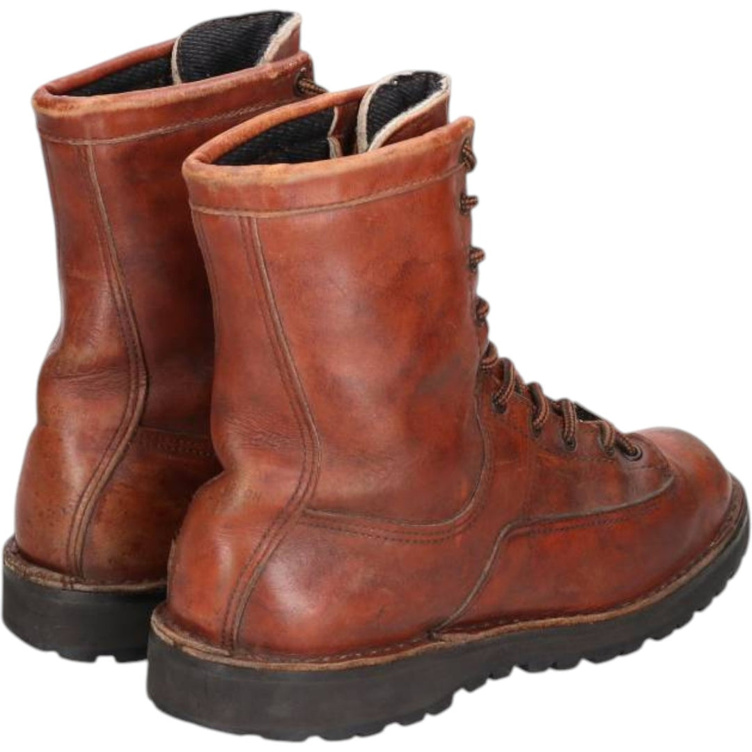 Vintage 1990s Danner Work Boots, Made in USA, Size 9, Men's, 10.6" (approx.) /saa014359 Men's 27.0cm genuine leather brown type Vintage Second Hand