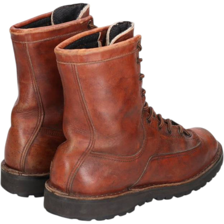 Vintage 1990s Danner Work Boots, Made in USA, Size 9, Men's, 10.6" (approx.) /saa014359 Men's 27.0cm genuine leather brown type Vintage Second Hand