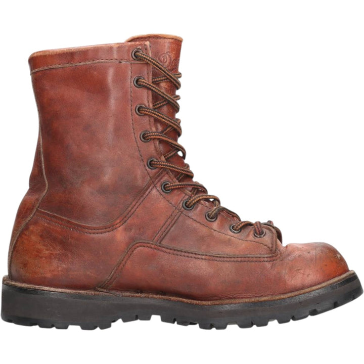 Vintage 1990s Danner Work Boots, Made in USA, Size 9, Men's, 10.6" (approx.) /saa014359 Men's 27.0cm genuine leather brown type Vintage Second Hand