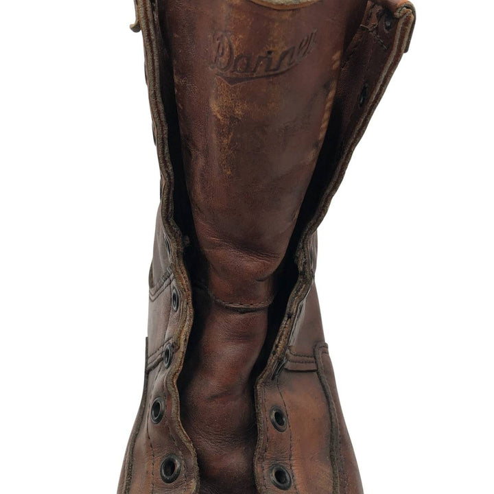 Vintage 1990s Danner Work Boots, Made in USA, Size 9, Men's, 10.6" (approx.) /saa014359 Men's 27.0cm genuine leather brown type Vintage Second Hand