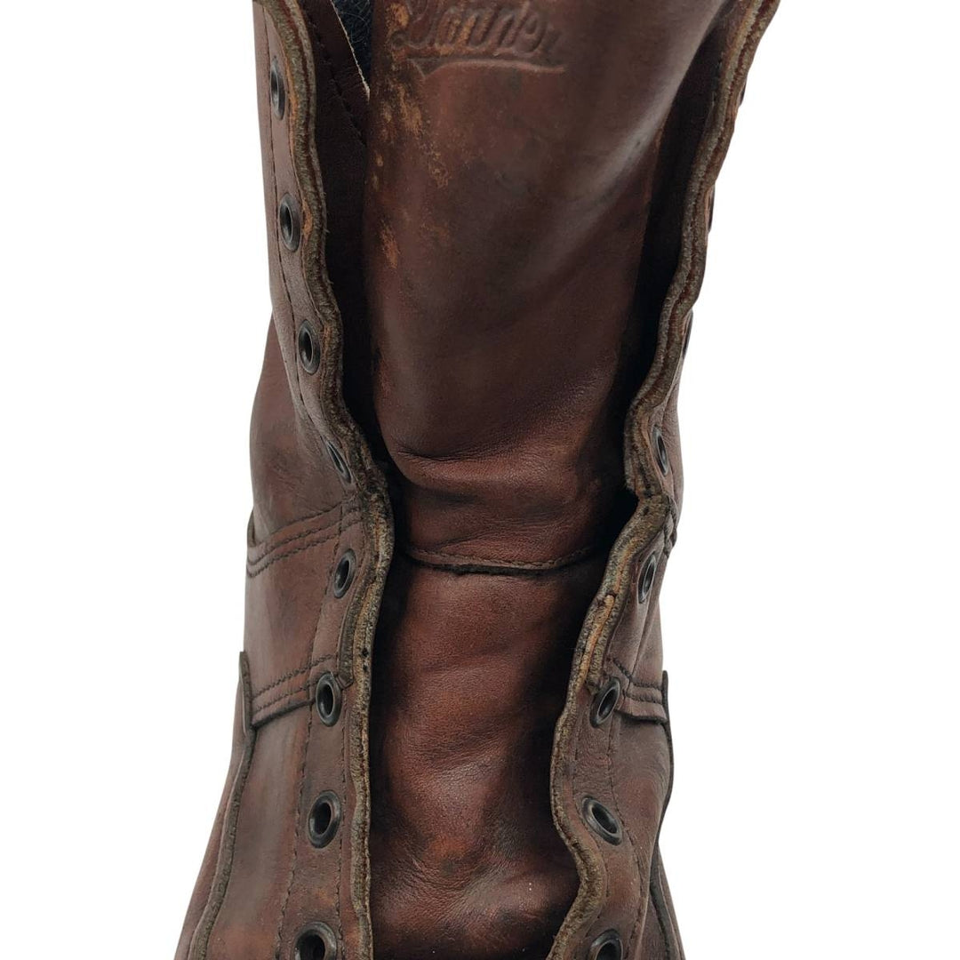 Vintage 1990s Danner Work Boots, Made in USA, Size 9, Men's, 10.6" (approx.) /saa014359 Men's 27.0cm genuine leather brown type Vintage Second Hand