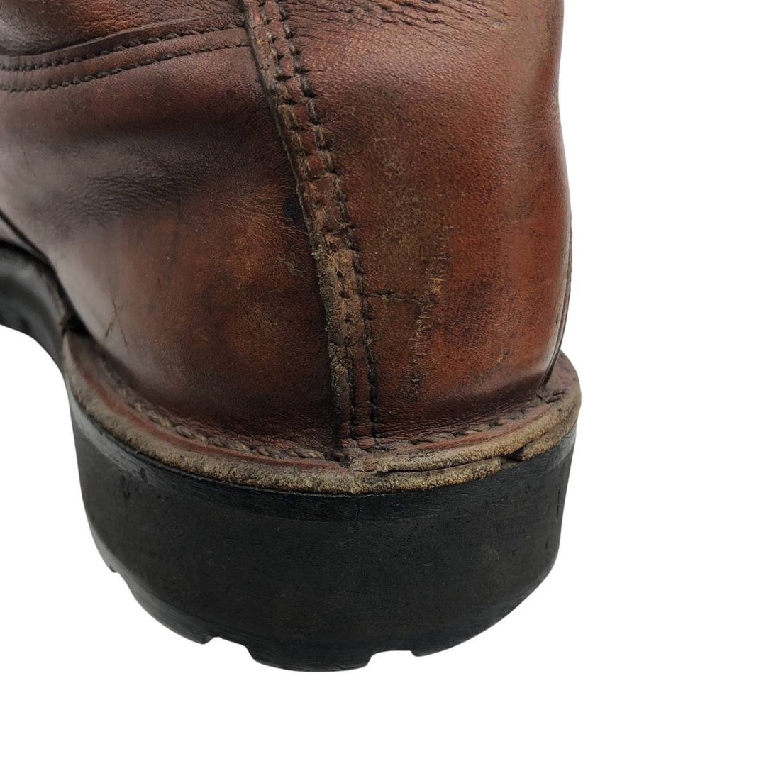 Vintage 1990s Danner Work Boots, Made in USA, Size 9, Men's, 10.6" (approx.) /saa014359 Men's 27.0cm genuine leather brown type Vintage Second Hand