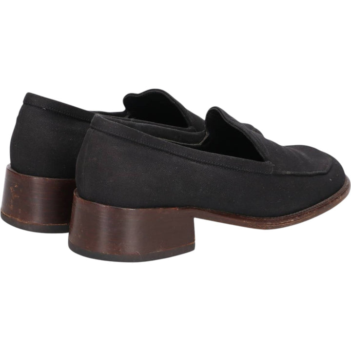 PRADA PRADA Vamp Loafer 35 Women's 22.5cm canvas black type Vintage Second Hand