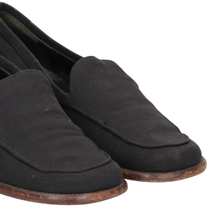 PRADA PRADA Vamp Loafer 35 Women's 22.5cm canvas black type Vintage Second Hand